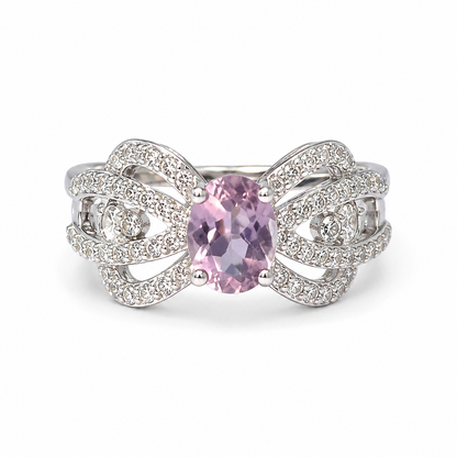Vintage Amethyst Bow Ring