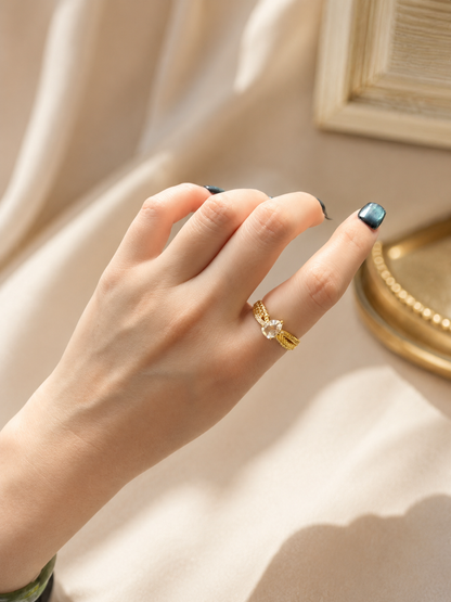 Aurora Drop Ring